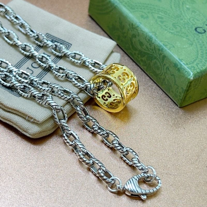 SmoothTexture Gucci Necklaces 244993