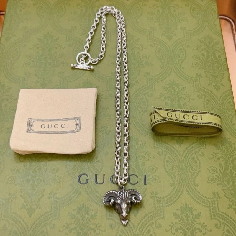 Gucci Necklaces SmoothTexture 244755