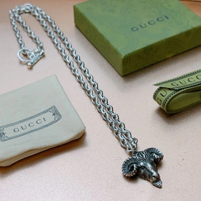 Gucci Necklaces SmoothTexture 244755
