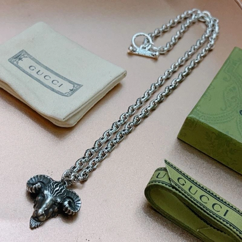 Gucci Necklaces SmoothTexture 244755