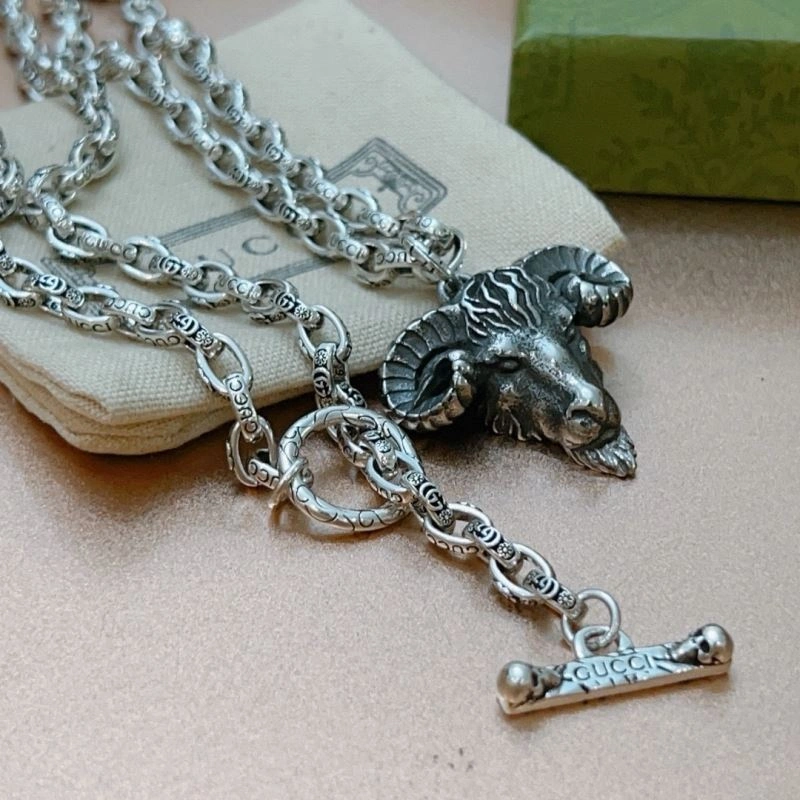 Gucci Necklaces SmoothTexture 244755