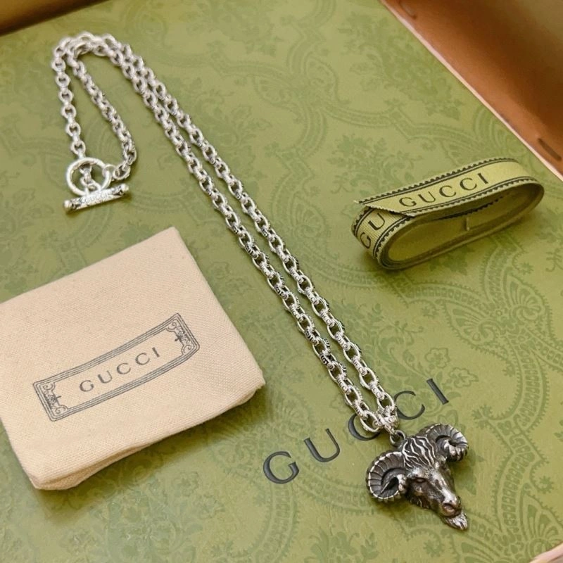 Gucci Necklaces SmoothTexture 244755