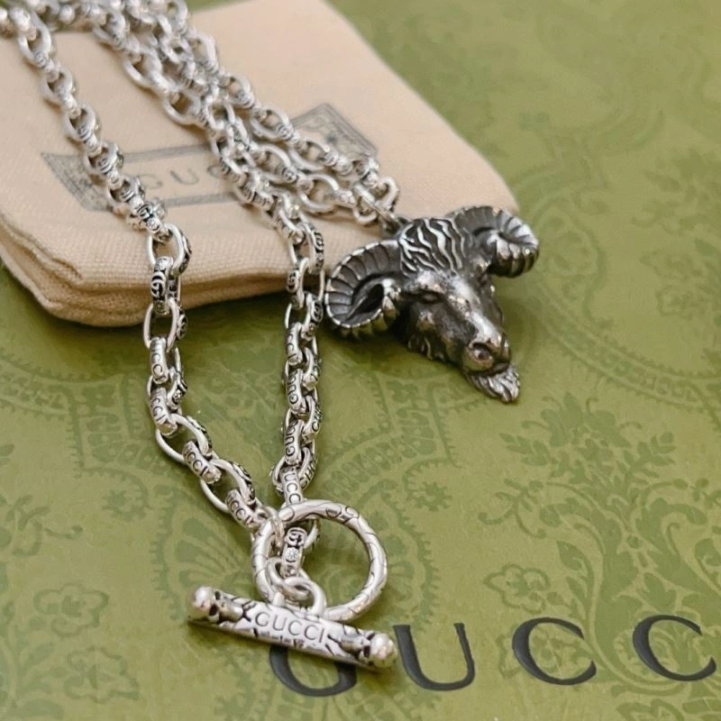 Gucci Necklaces SmoothTexture 244755