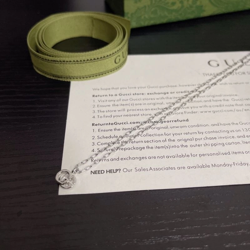 Gucci Necklaces ZipUp 244728