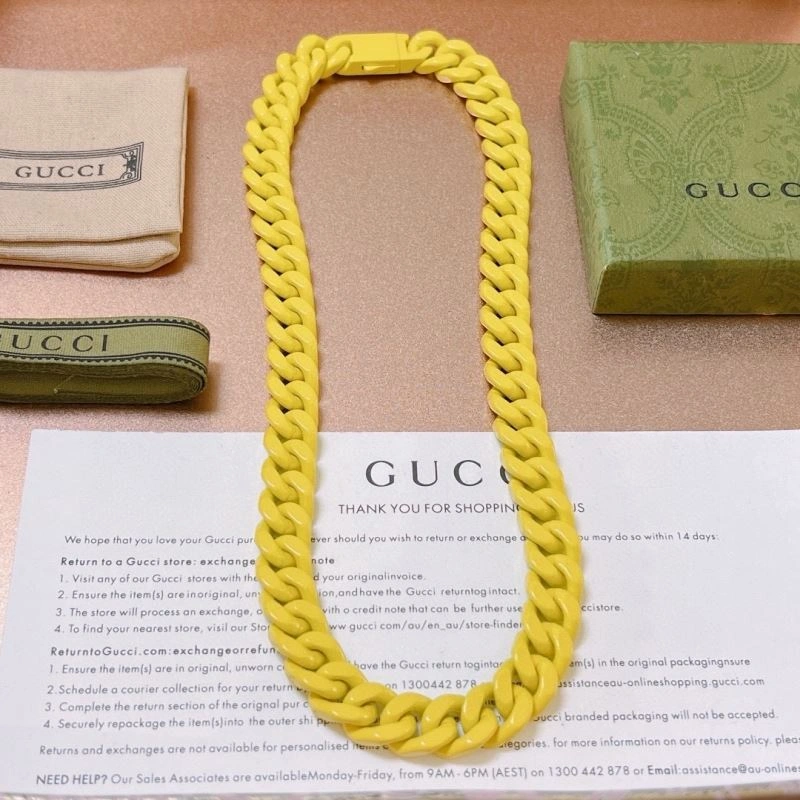 Breathable Gucci Necklaces 244698