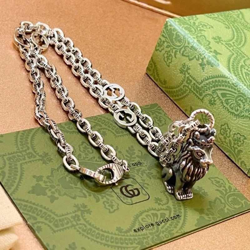 Breathable Gucci Necklaces 244539