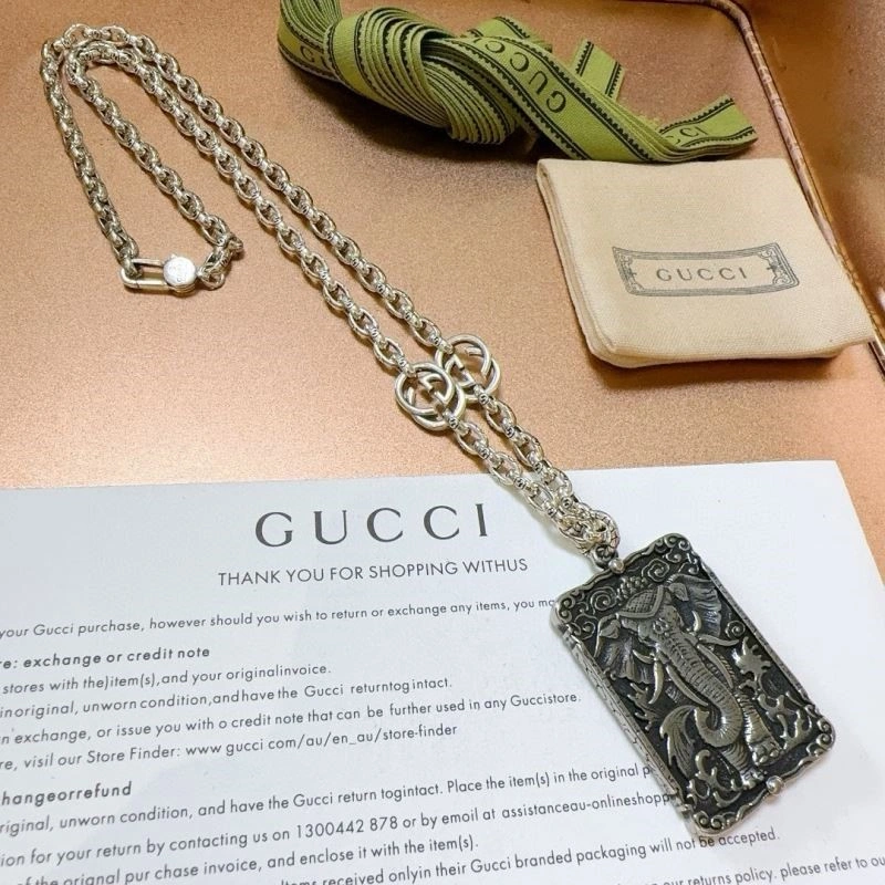 Gucci Necklaces OdorResistant 244529