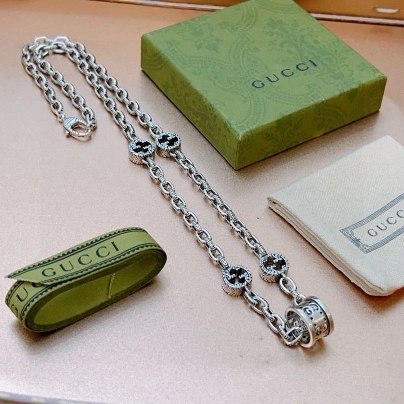 Cozy Gucci Necklaces 244472