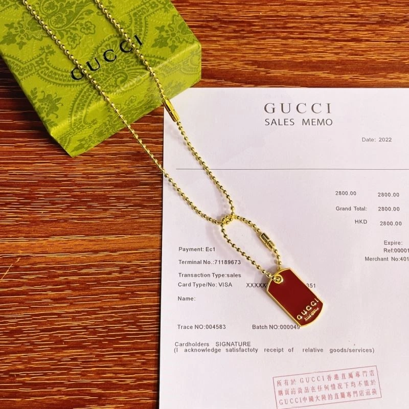 Supportive Gucci Necklaces 244015