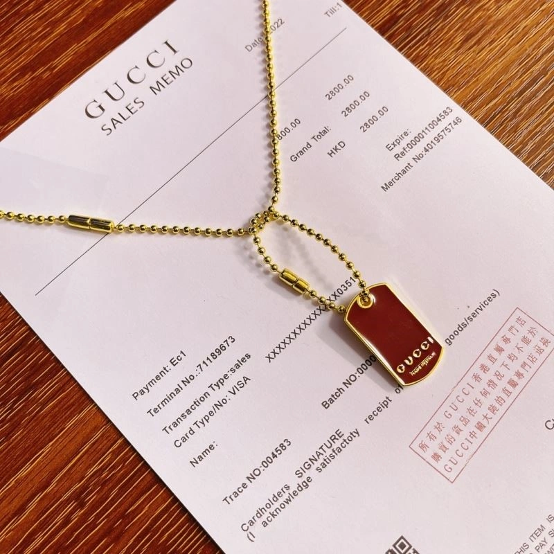 Supportive Gucci Necklaces 244015