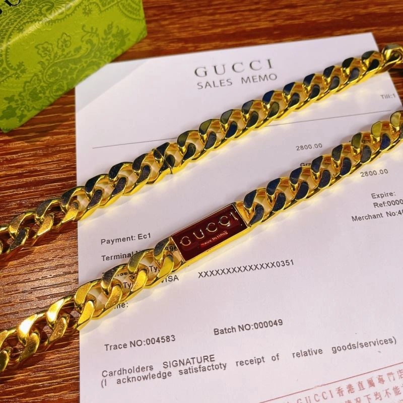 Gucci Necklaces SmoothTexture 244026