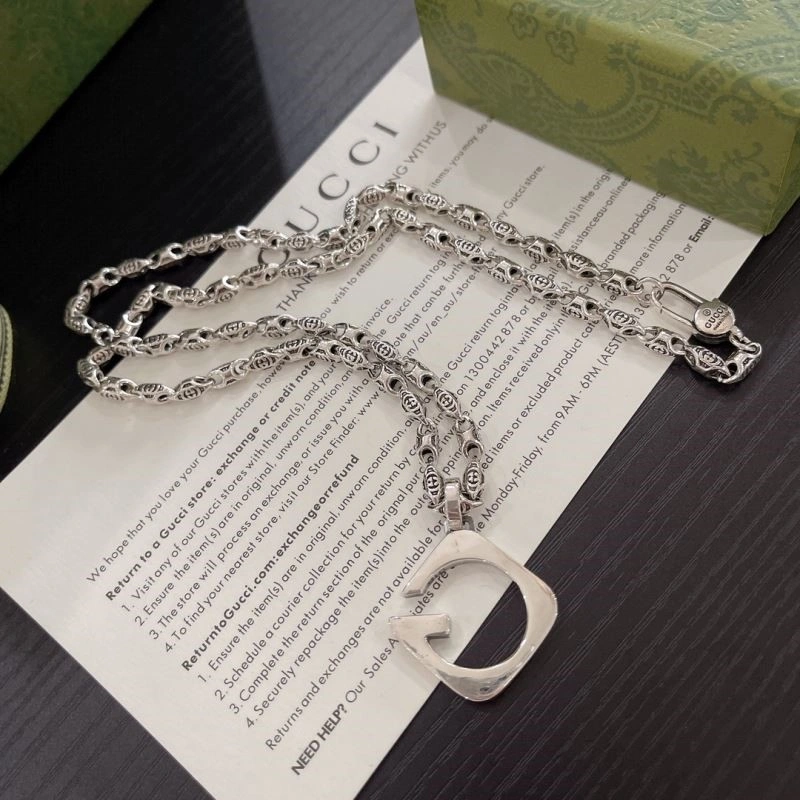 Sustainable Gucci Necklaces 243989