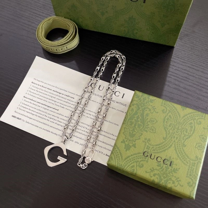 Sustainable Gucci Necklaces 243989
