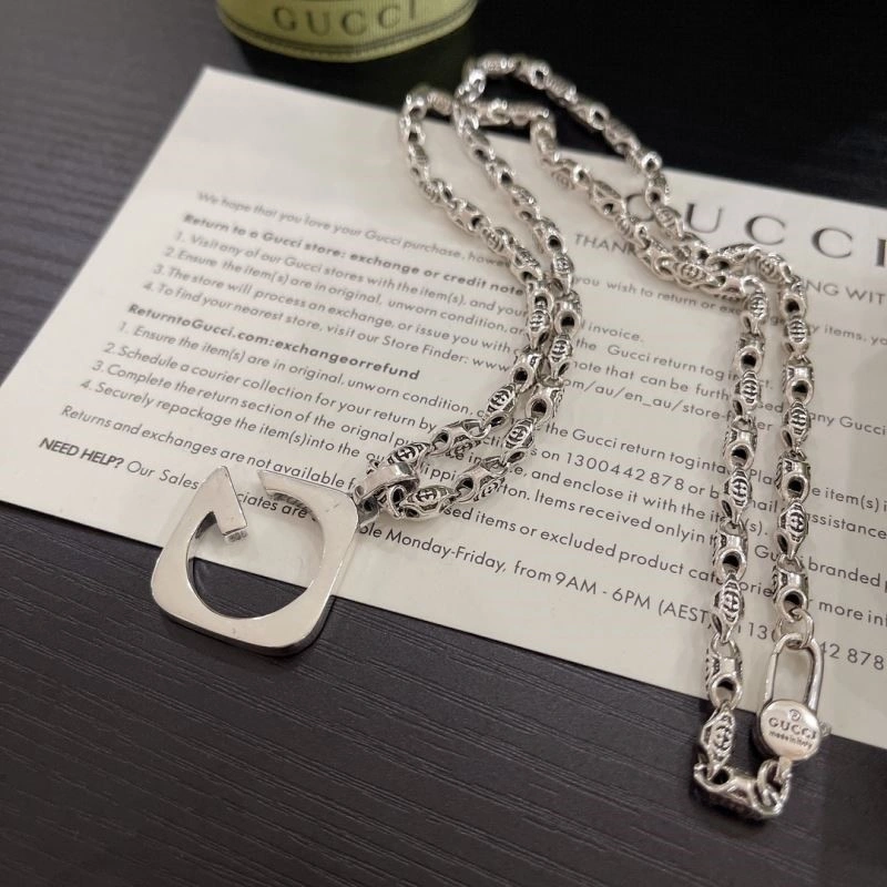 Sustainable Gucci Necklaces 243989