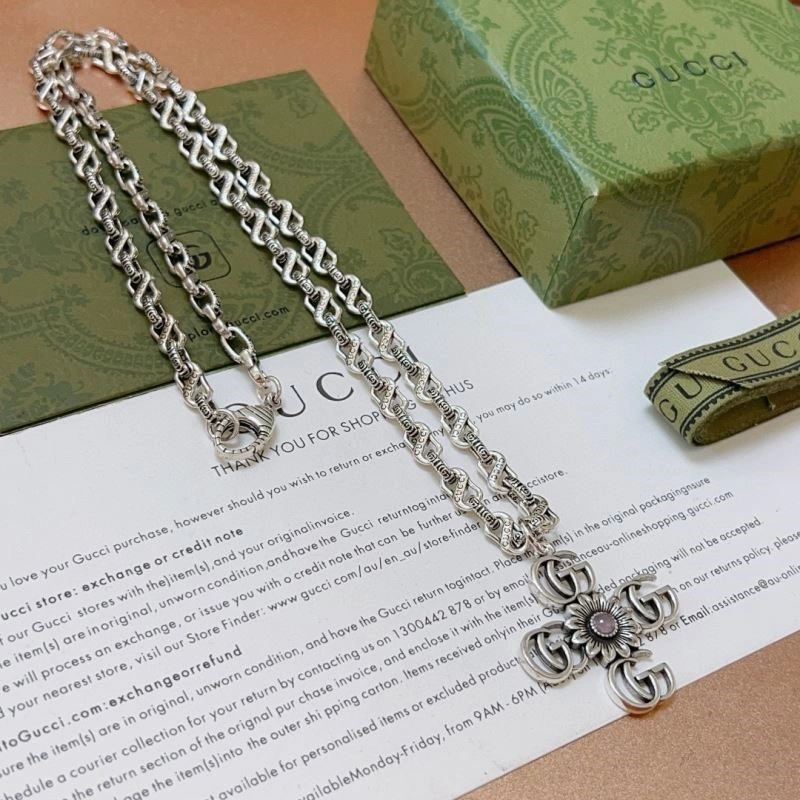 Cozy Gucci Necklaces 243706