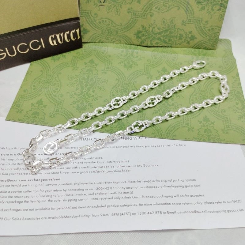 Gucci Necklaces OdorResistant 243601