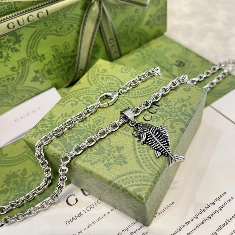 Thermal Gucci Necklaces 243591
