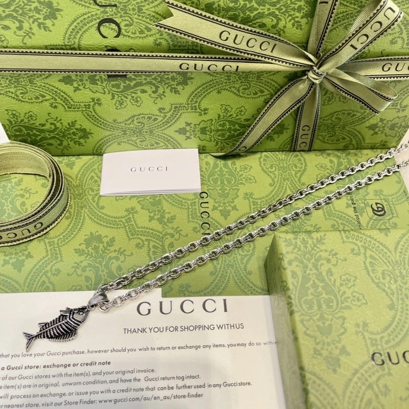 Thermal Gucci Necklaces 243591