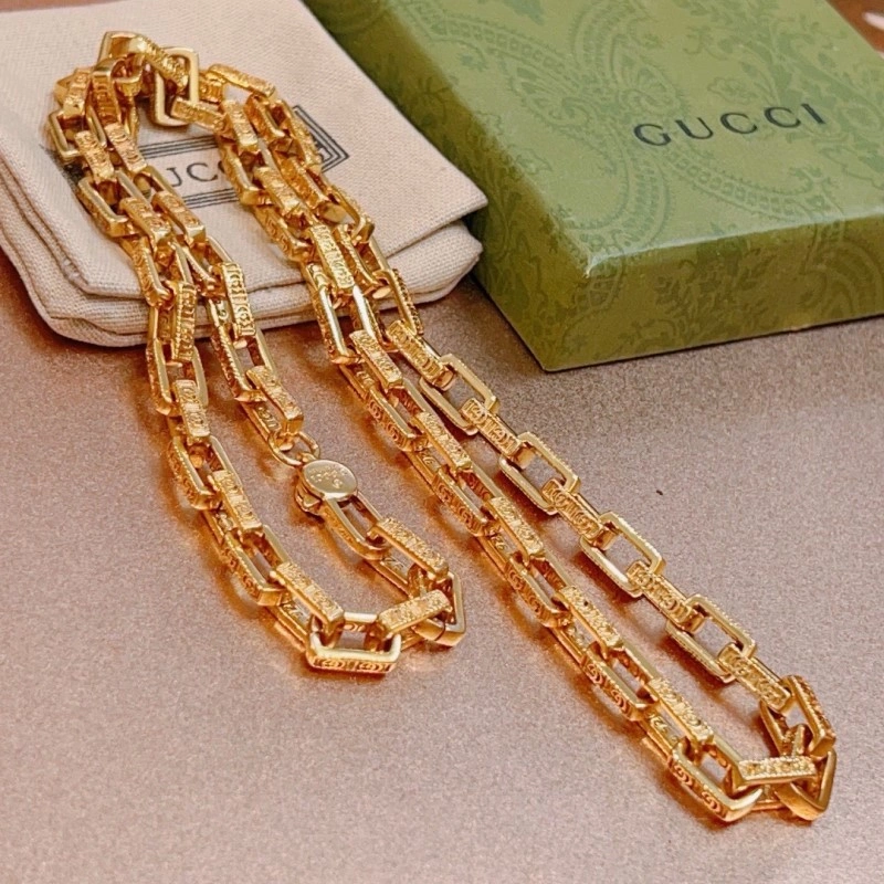 Breathable Gucci Necklaces 243147