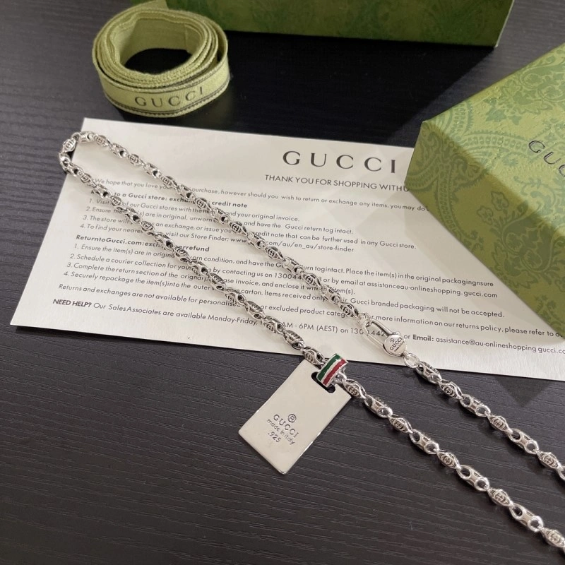 Gucci Necklaces WaterResistant 243132