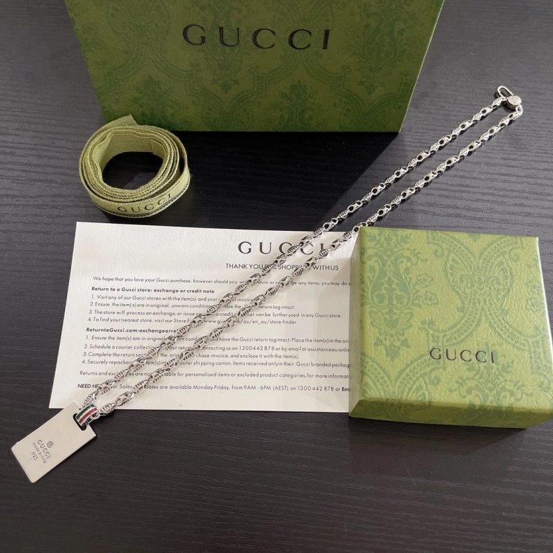 Gucci Necklaces WaterResistant 243132