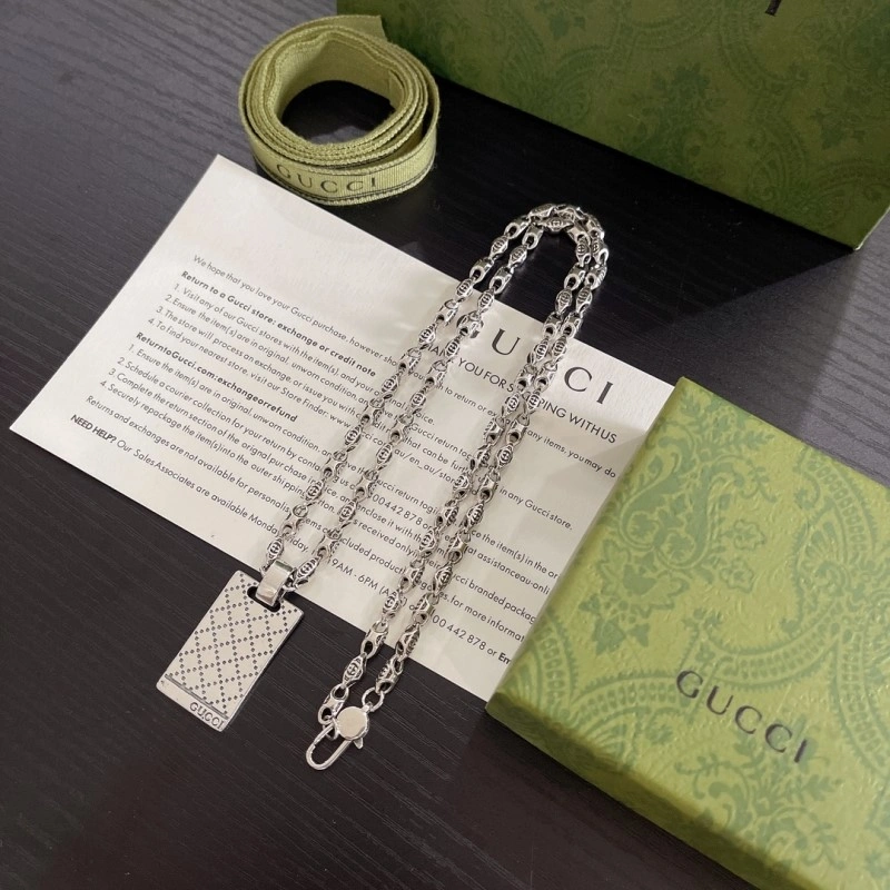 Gucci Necklaces WaterResistant 243132
