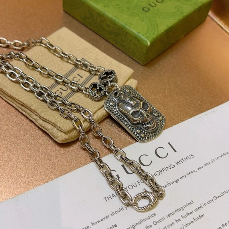 Sleek Gucci Necklaces 243119
