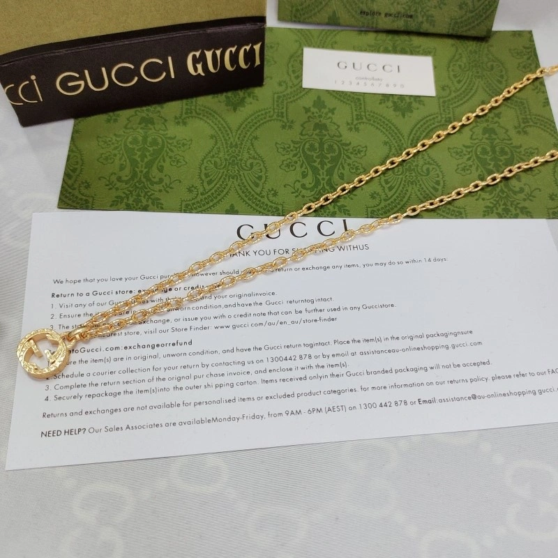 Compact Gucci Necklaces 243065