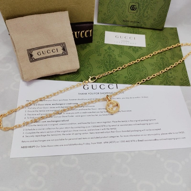 Compact Gucci Necklaces 243065