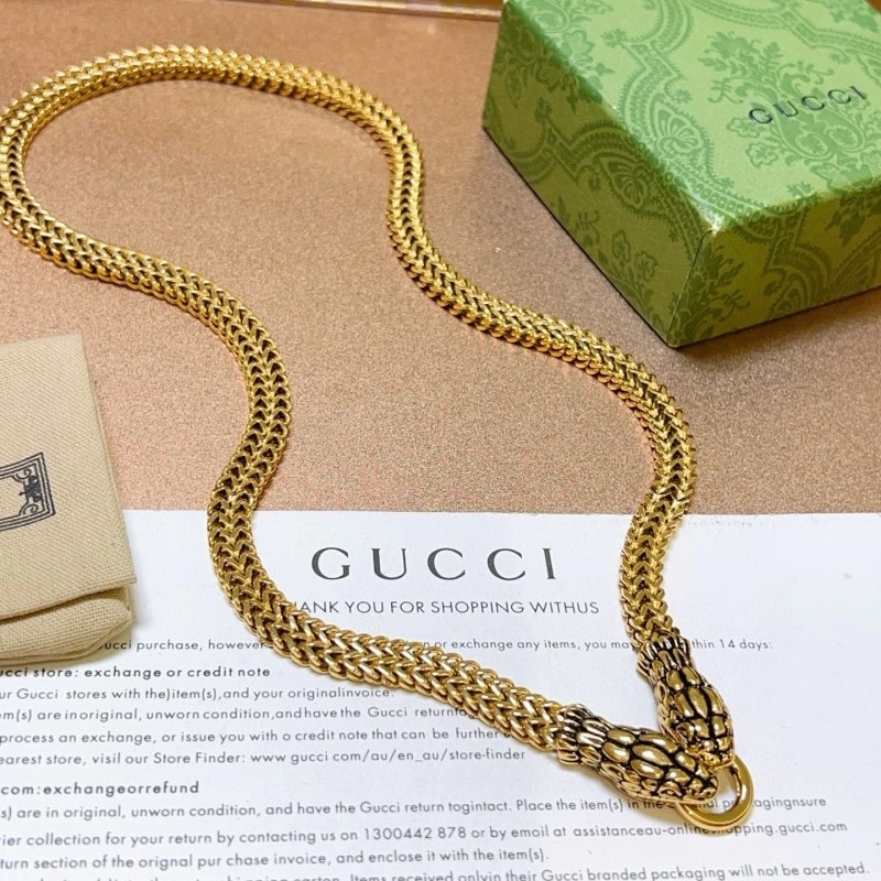 Gucci Necklaces SmoothTexture 242997