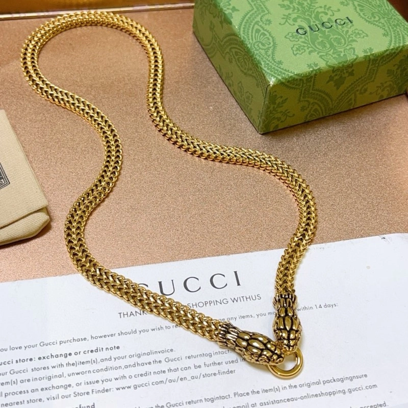 Gucci Necklaces SmoothTexture 242997