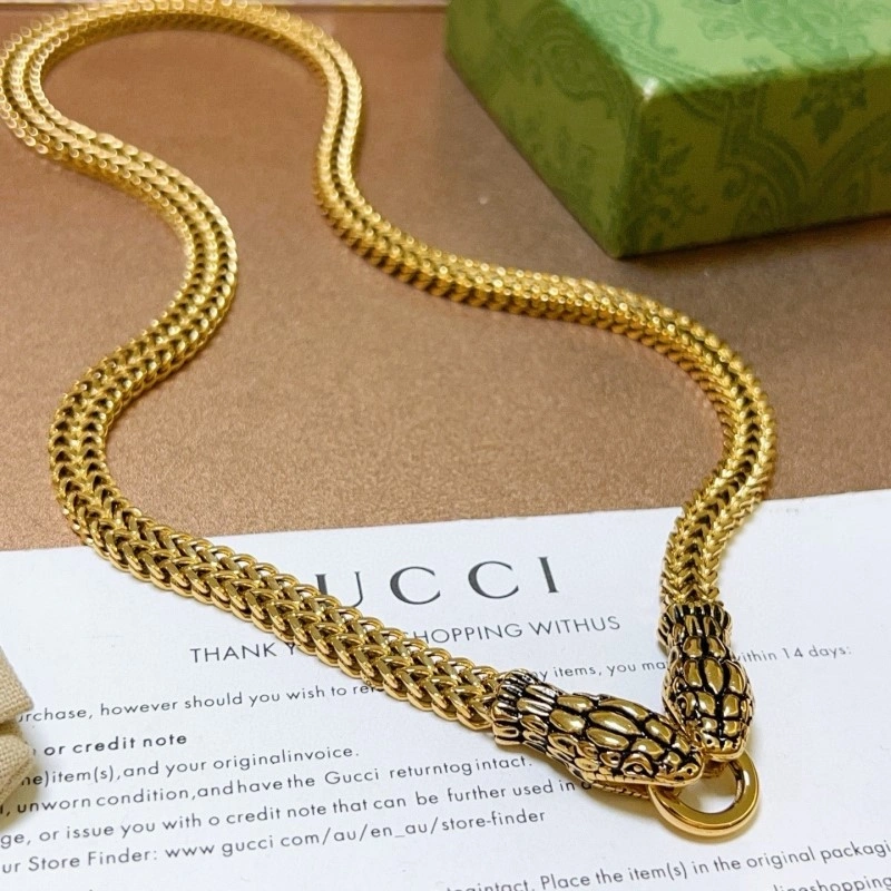 Gucci Necklaces SmoothTexture 242997