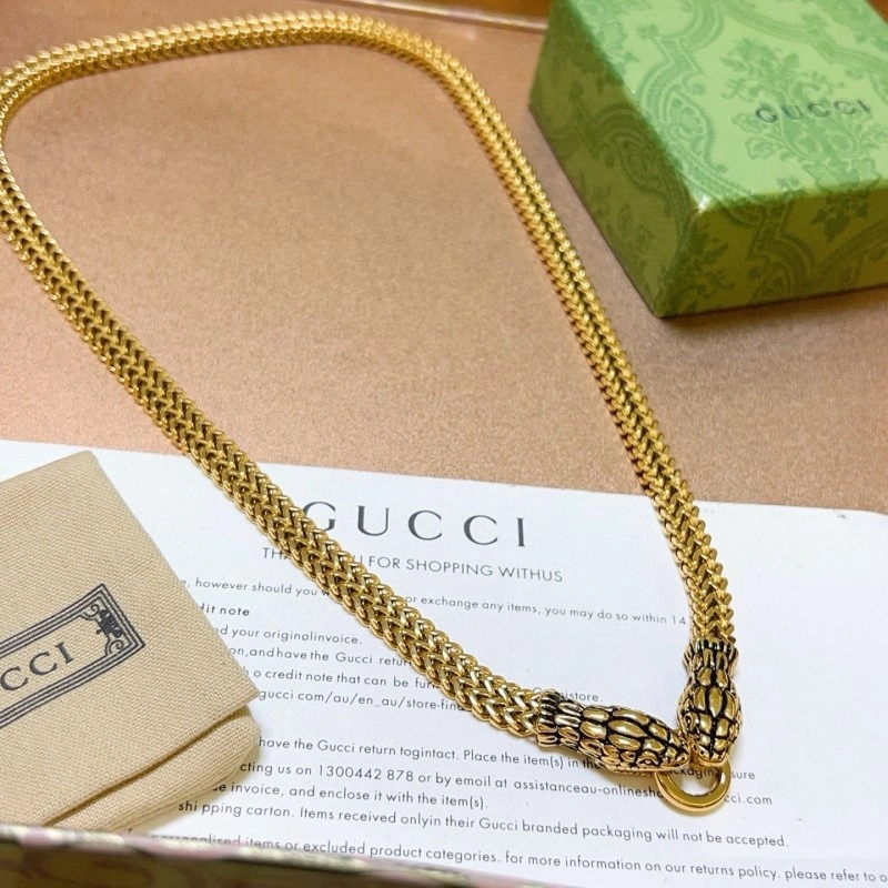 Gucci Necklaces SmoothTexture 242997