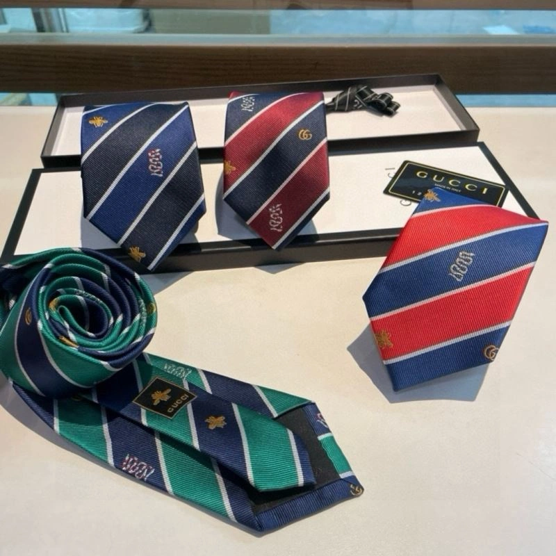Gucci Neckties Breathable 268858