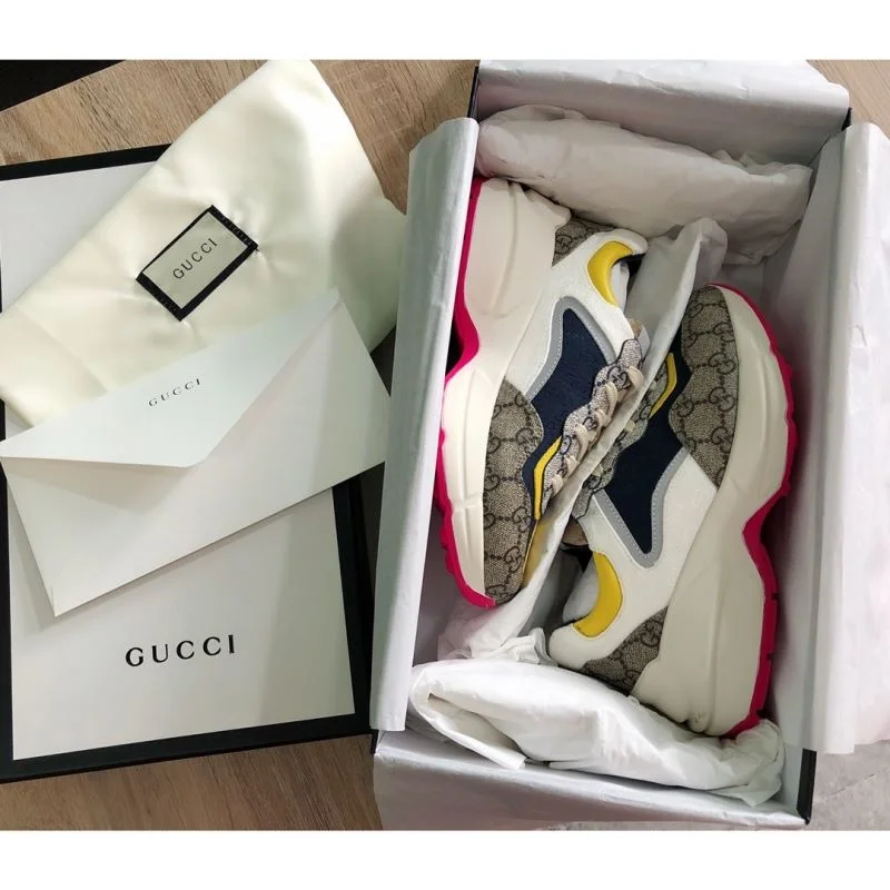 Versatile Gucci Rhyton Shoes 24822