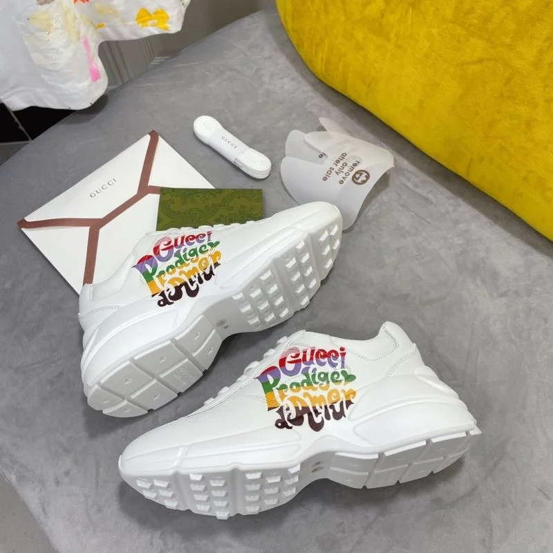 Gucci Rhyton Shoes SmoothTexture 26032