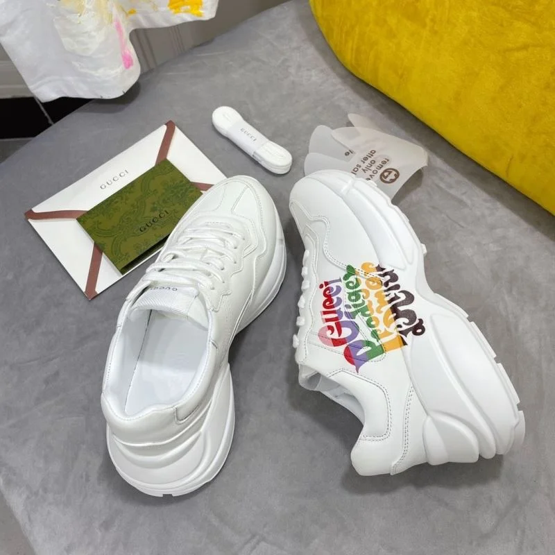 Gucci Rhyton Shoes SmoothTexture 26032