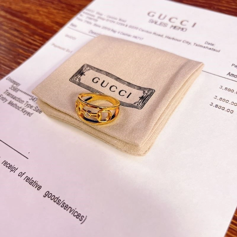 SmoothTexture Gucci Rings 244201