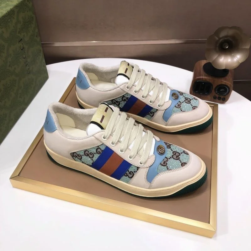 Gucci Screener Shoes Breathable 24048