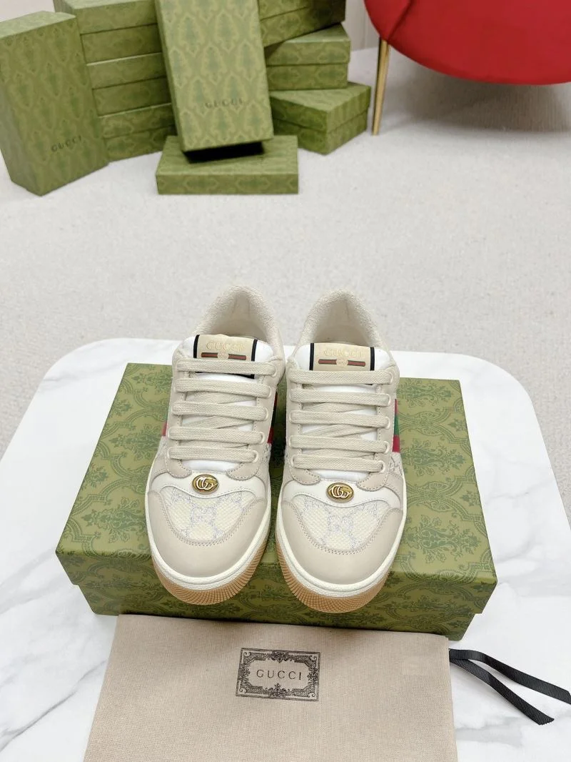 Breathable Gucci Screener Shoes 26031