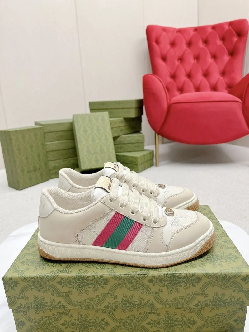 Breathable Gucci Screener Shoes 26031