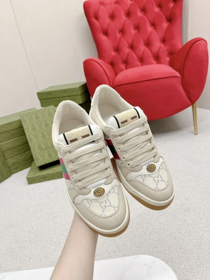 Breathable Gucci Screener Shoes 26031