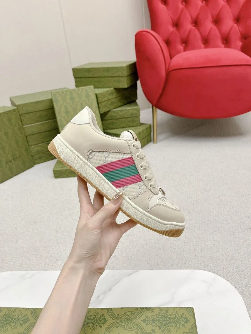 Breathable Gucci Screener Shoes 26031