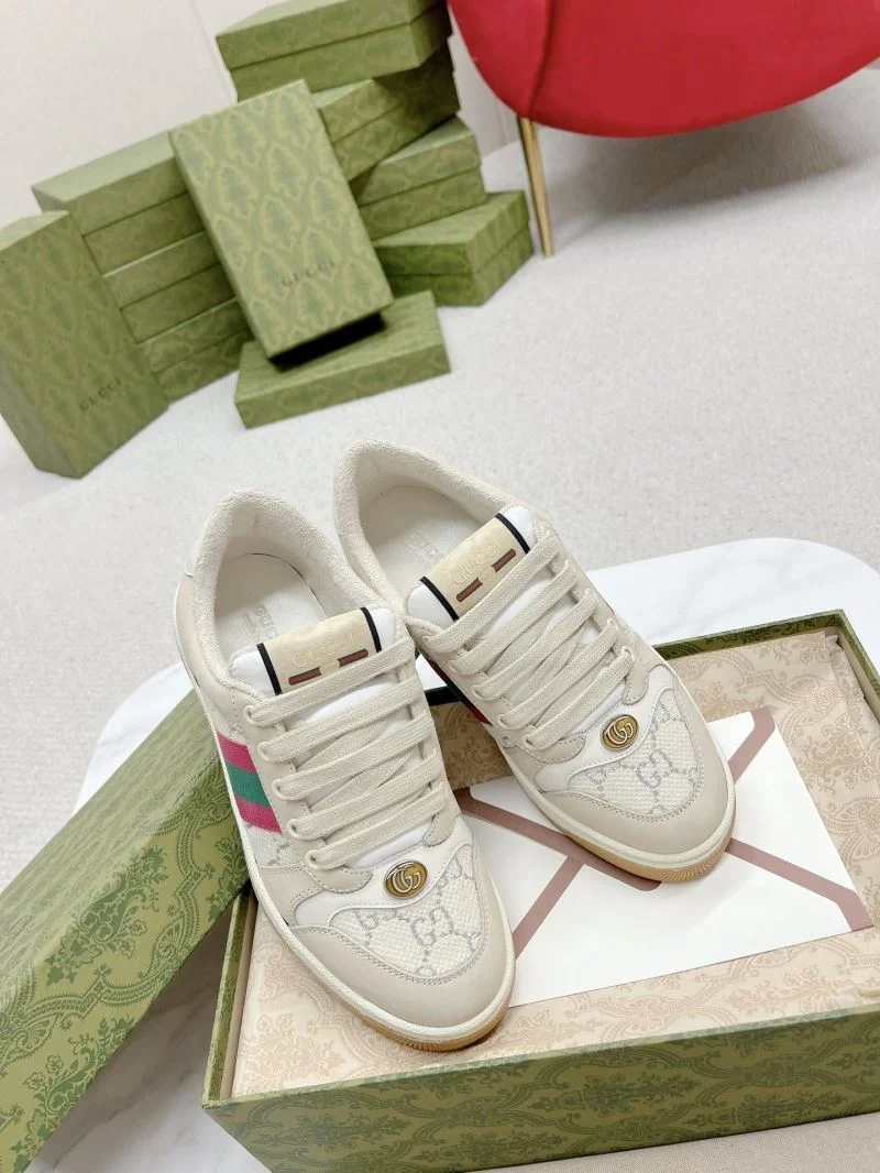 Breathable Gucci Screener Shoes 26031
