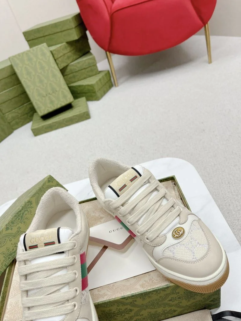 Breathable Gucci Screener Shoes 26031
