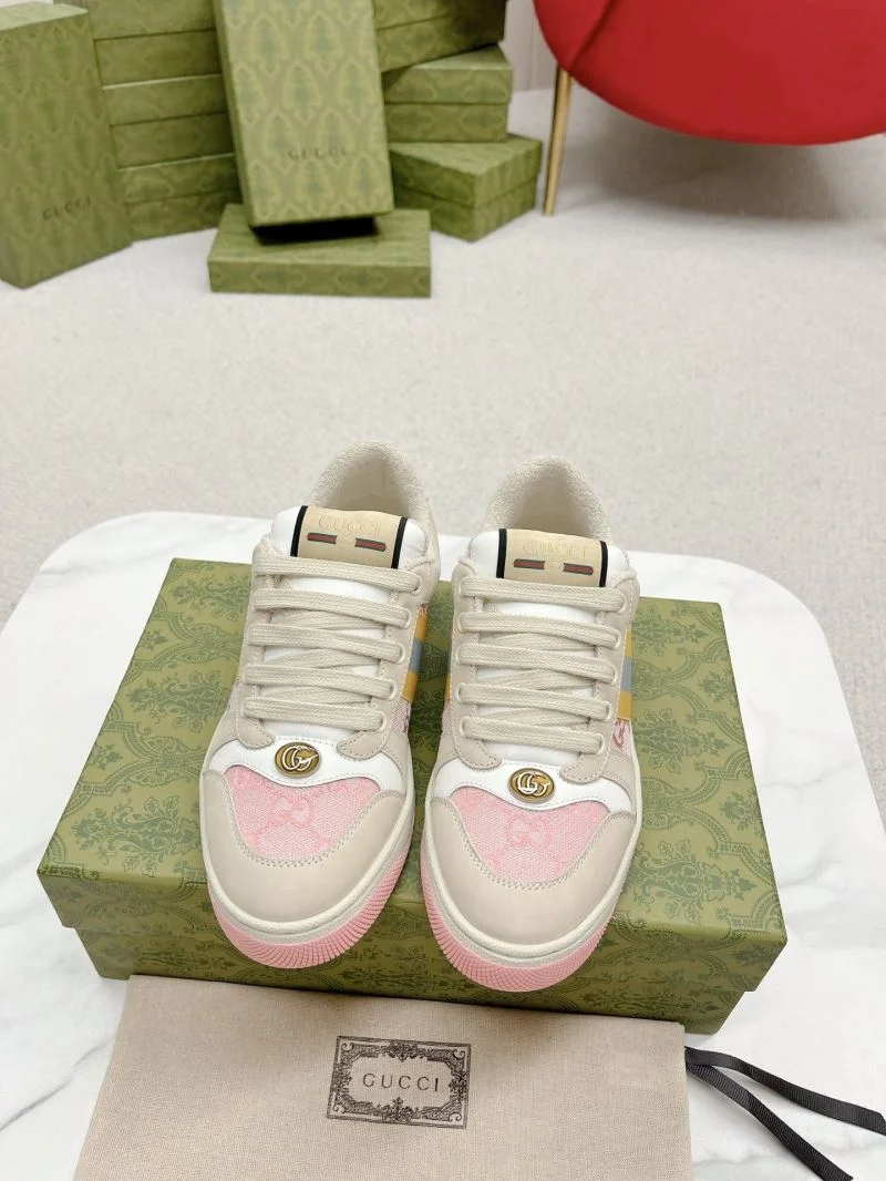 Breathable Gucci Screener Shoes 25931
