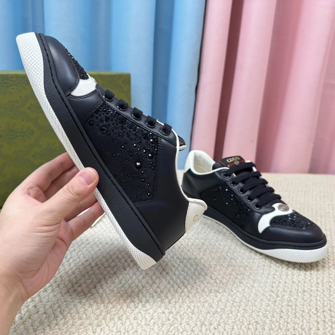 Gucci Screener Shoes Durable 24345