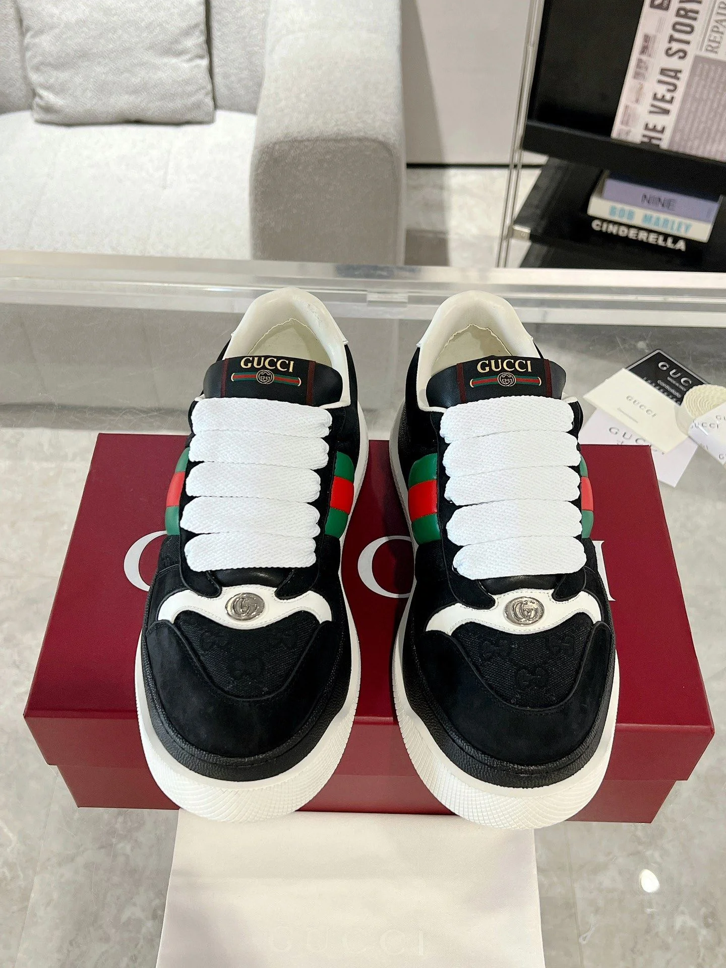 Upgraded Gucci Screener Shoes 24340