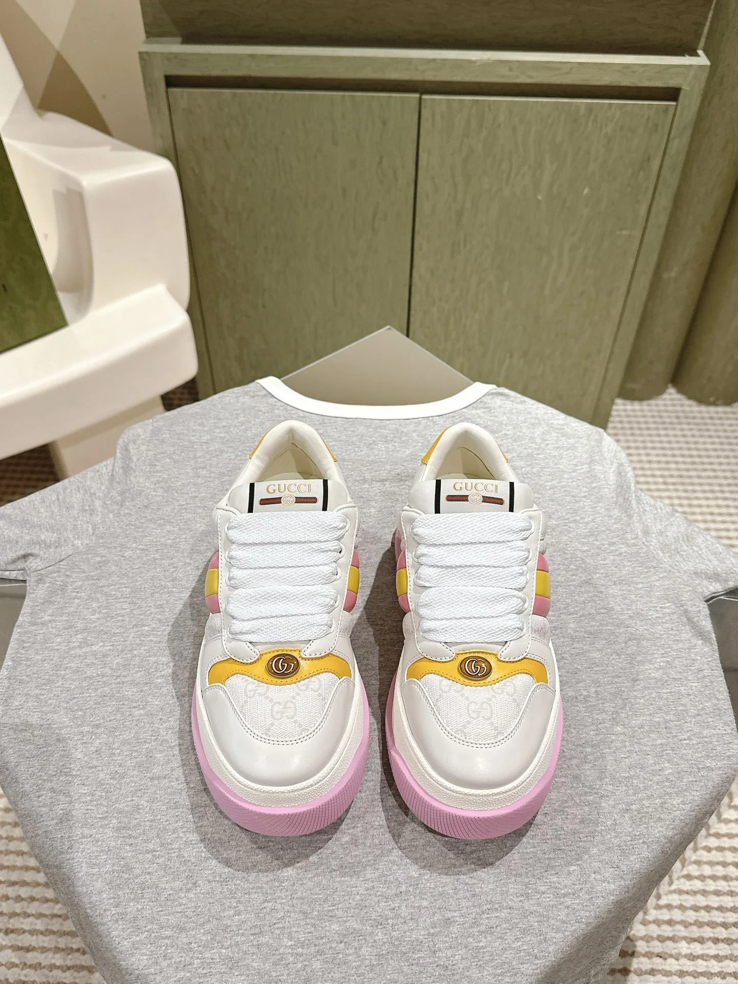 Gucci Screener Shoes FlexibleFit 24337