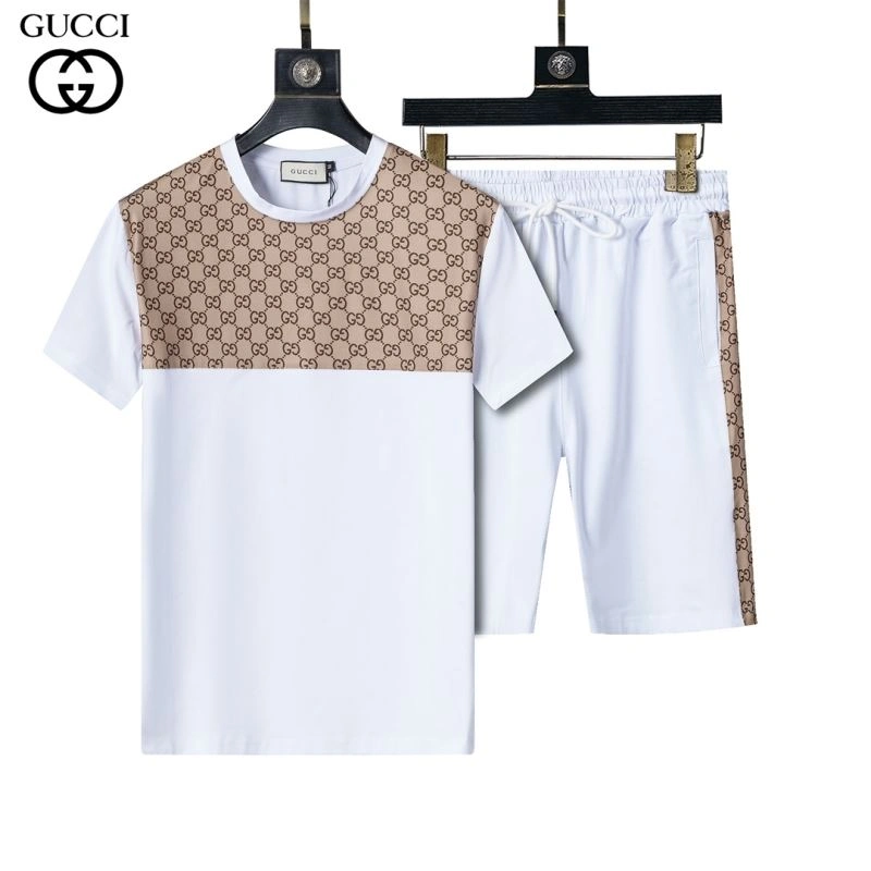 Gucci Short Suits Breathable 128493